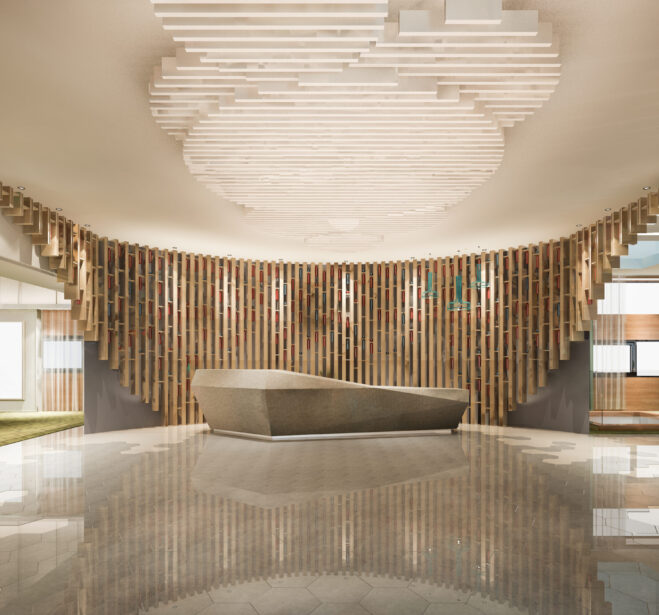 3d rendering modern luxury hotel and office reception and meeting lounge 3d rendering modern luxury hotel and office reception and meeting lounge